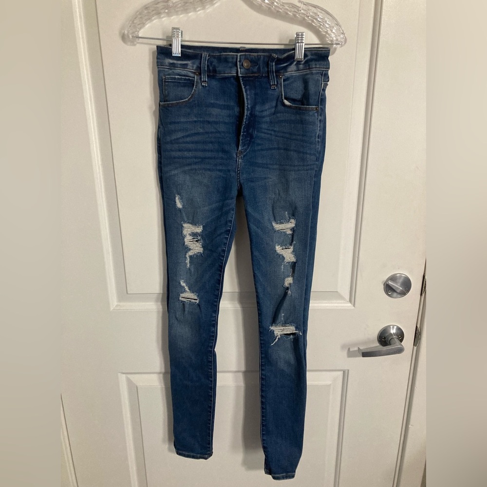 ABERCROMBIE & FITCH Simone High Rise Super Skinny Women’s Jeans, Size 27